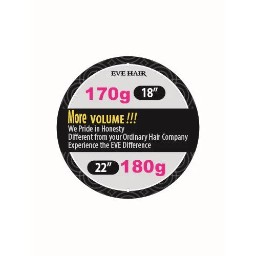 7 Piece Clip-In 100% Remi Human Hair 180 grams by Eve Hair - Image 3