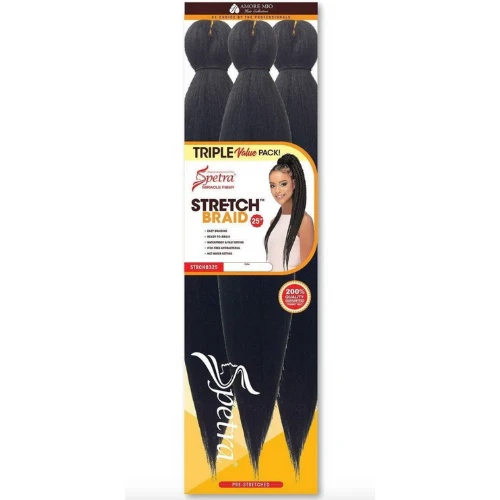 Amore Mio 26" Spectra 6x Stretch Braid 100% Kanekalon Fiber Braiding Hair by Vivica A. Fox - Image 3