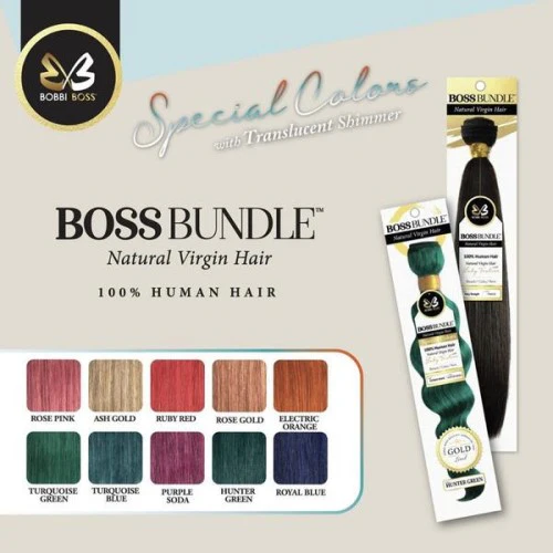 Boss Bundles - 14" & 18" 100% Human Natural Virgin Weave Hair By Bobbi Boss - Image 8